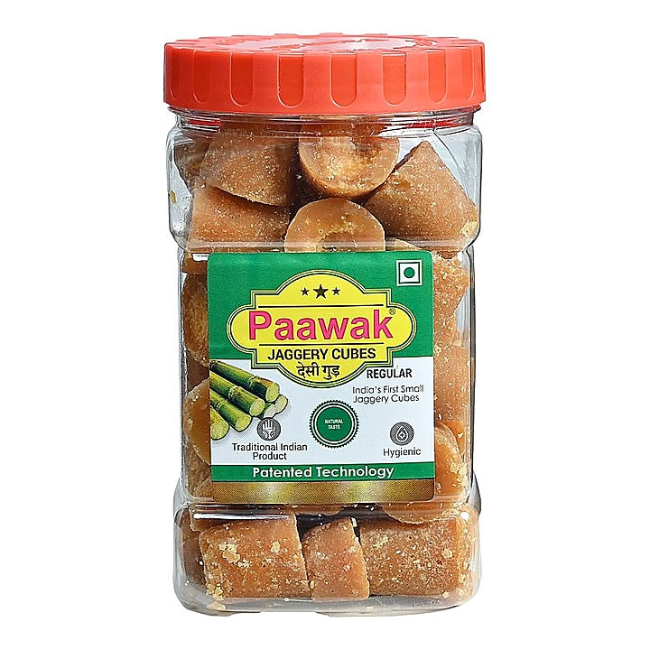 Paawak Jaggery Cubes Jar : 500 g