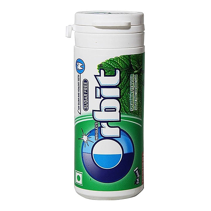 Orbit Spearmint Sugar Free Chewing Gum : 19.8 g