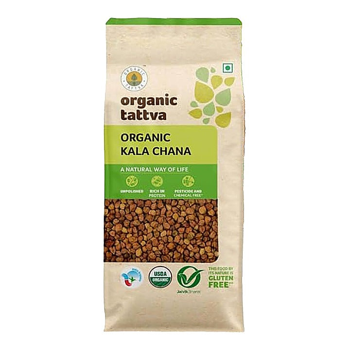 Organic Tattva Kala Chana : 500 g