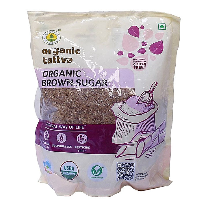 Organic Tattva Brown Sugar : 500 g