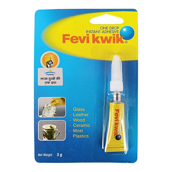 Pidilite Fevi Kwik - Instant Adhesive : 3 g