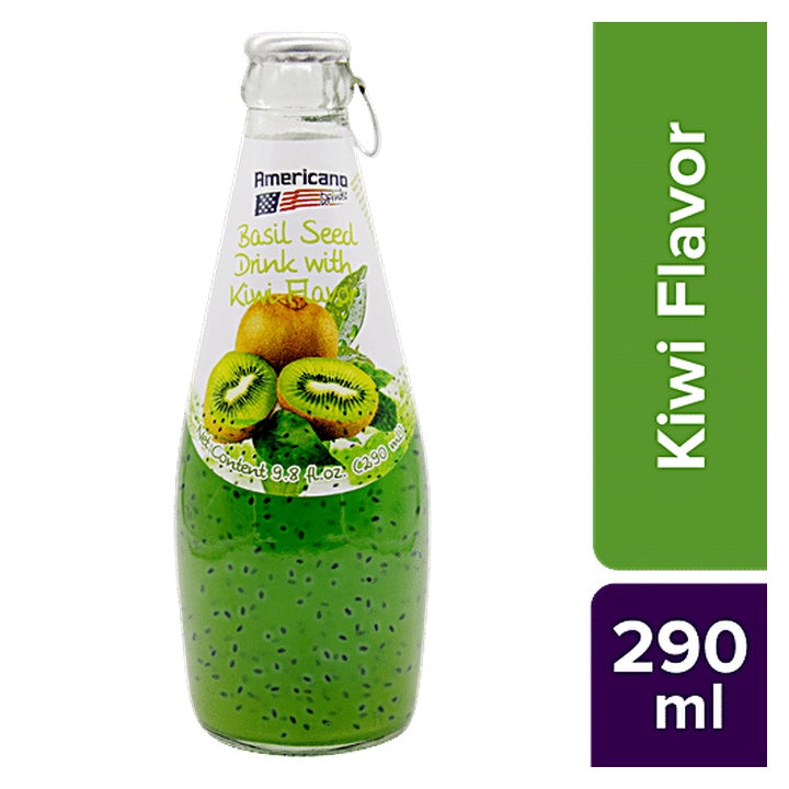 Americano Basil Seed Drink - Kiwi Flavour (290 ml)