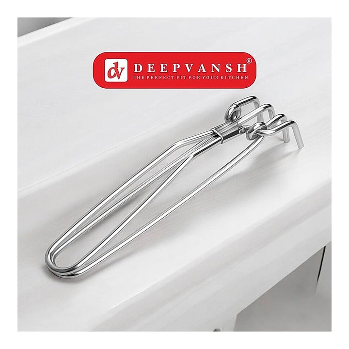 Deepvansh Stainless Steel Pakkad - 20 cm : 1 Unit