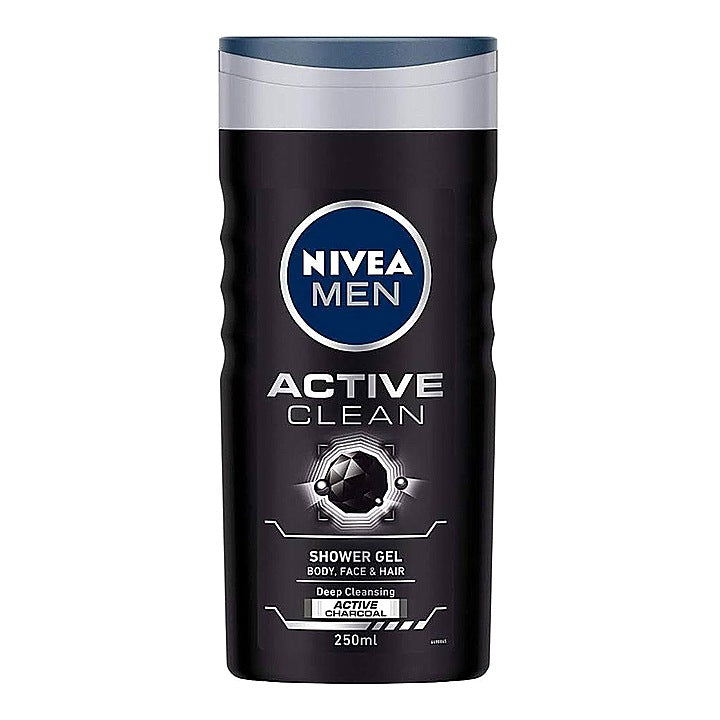 Nivea Active Clean Shower Gel : 250 ml