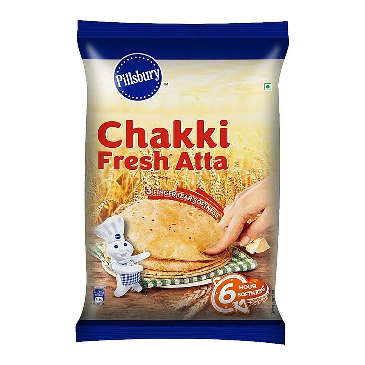 Pillsbury Chakki Fresh Wheat Atta : 1 kg