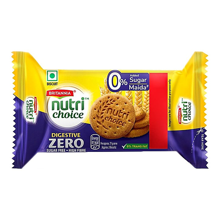 Britannia Nutri Choice Digestive Zero Biscuits : 91.7 g