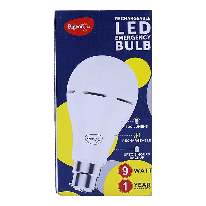 Pigeon Emergency White LED Bulb : 9 W