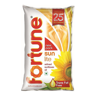 Fortune Sunlite Refined Sunflower Oil : 800 g