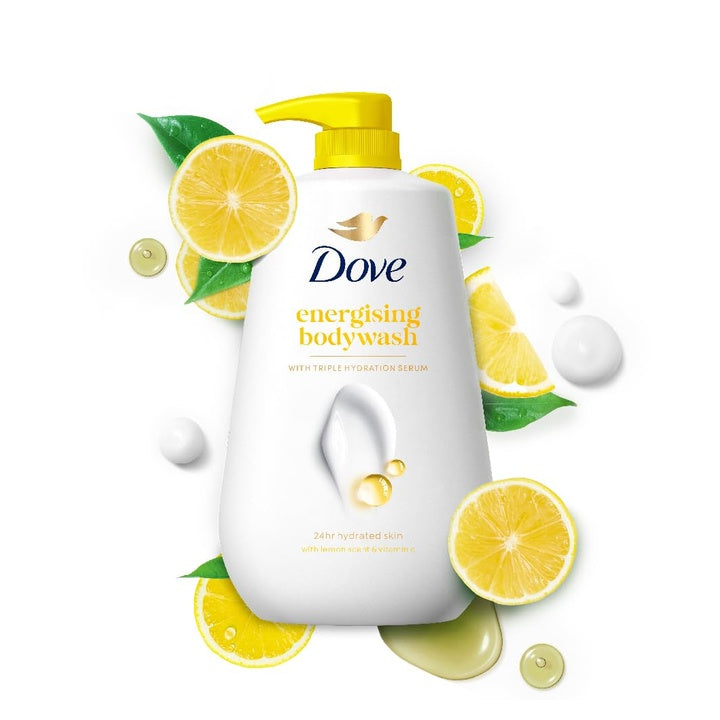 Dove Energising Lemon & Vit C 800 ml Bottle