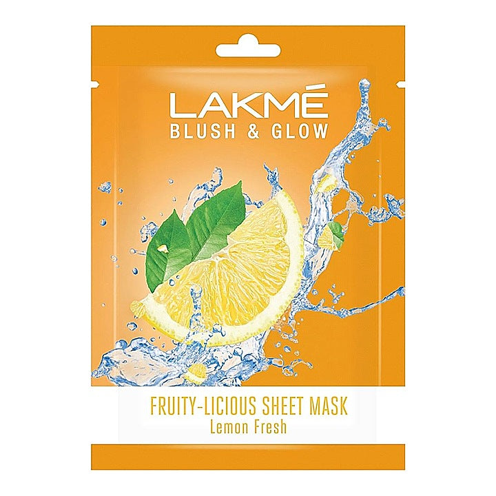 Lakme Blush & Glow Lemon Sheet Mask : 20 ml