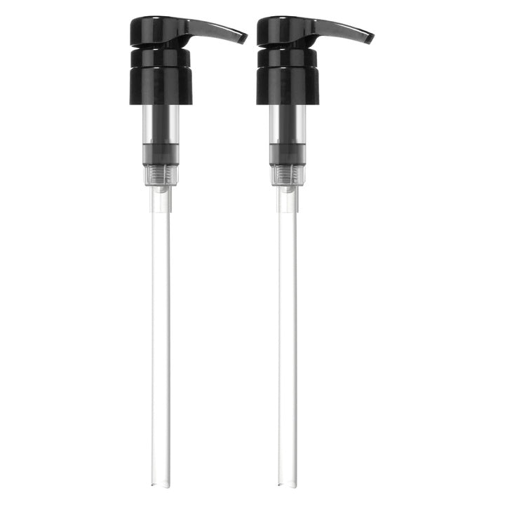 Bar5F N18S Best Shampoo/Conditioner Dispenser Pump for 1 L (33.8 oz.) Bottles, Black, Pack of 2