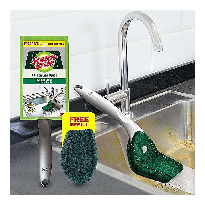 Scotch Brite Kitchen Sink Brush : 1 Unit