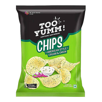 Too Yumm Style Cream & Onion Potato Chips : 79 g