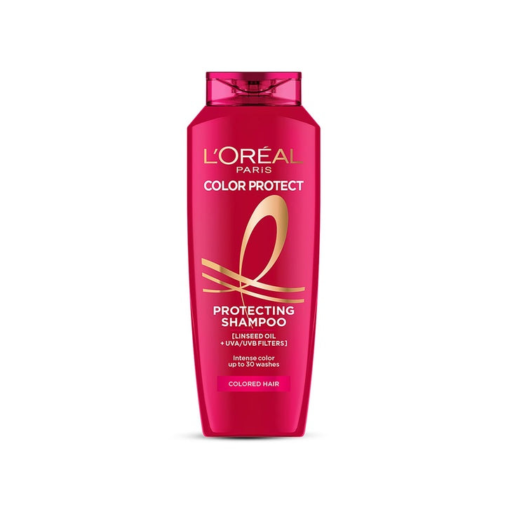 L'Oréal Paris Shampoo, Vibrant & Revived Colour, For Colour-treated Hair, Protects from UVA & UVB, Colour Protect, 340 ml