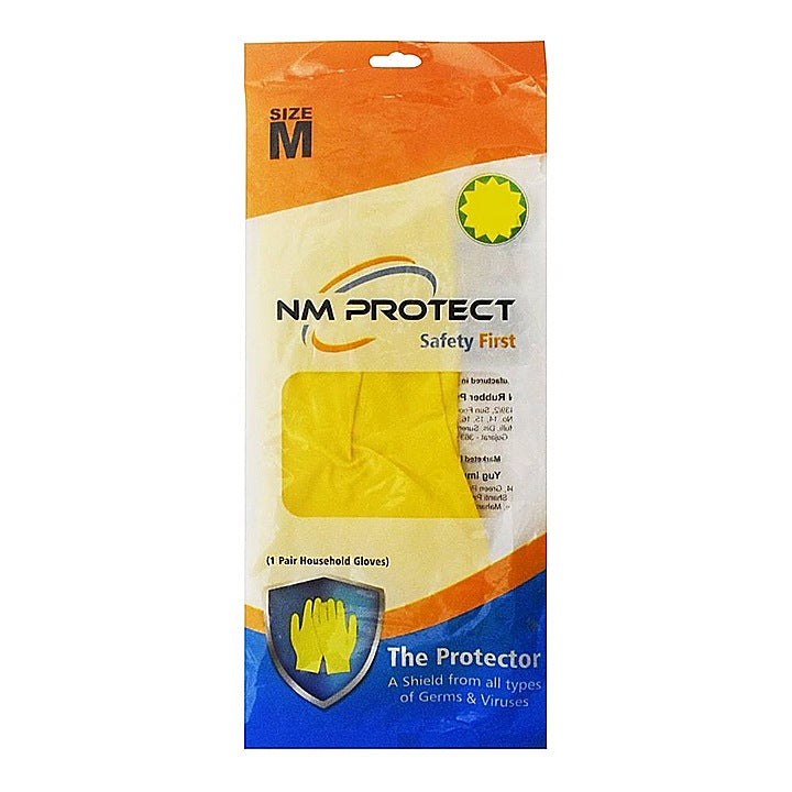 Flocklined Household Gloves : 1 Unit