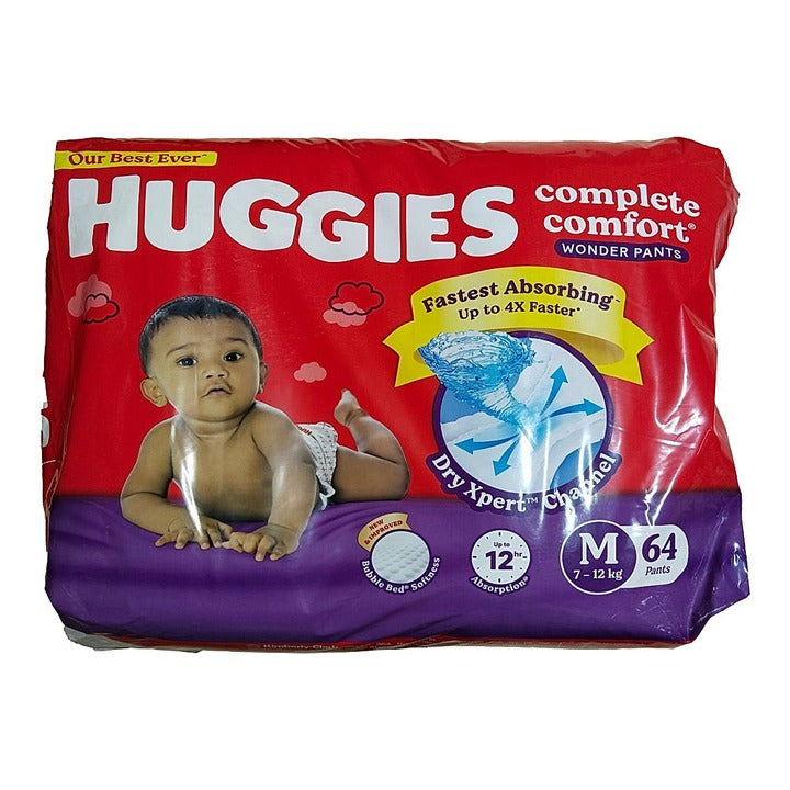 Huggies Wonder Pants Medium (7-12 kg) : 64 U