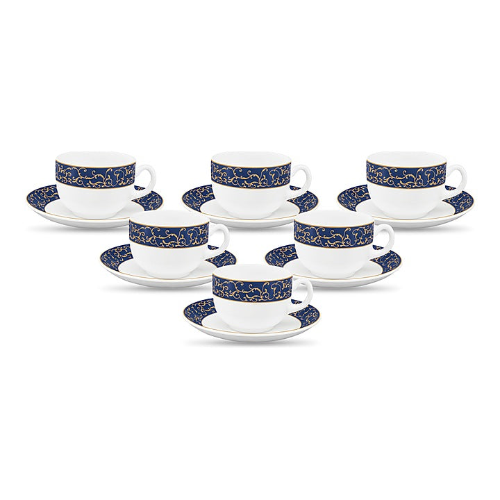 La Opala Sovrana Cup & Saucer Set : 6 N