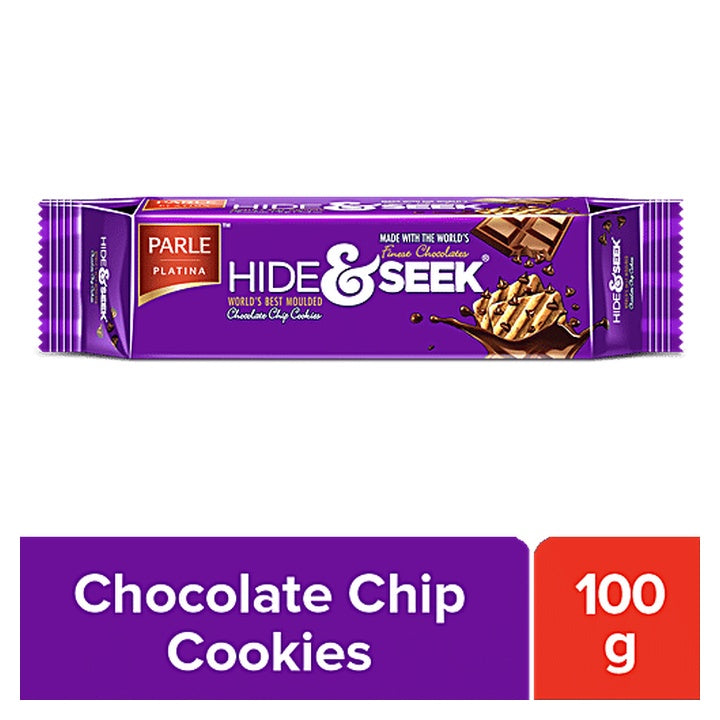 Parle Platina Hide & Seek Chocolate Chip Cookies (100 g)