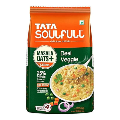 Tata Soulfull Desi Veggie Masala Oats : 500 g
