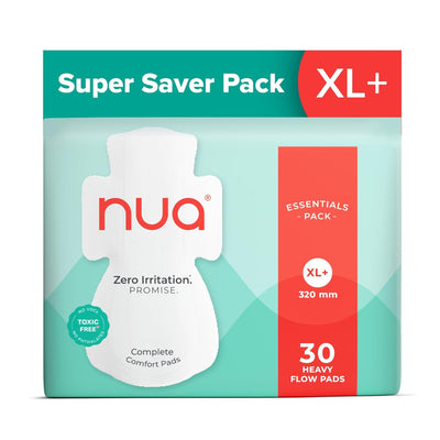 Nua Ultra-Safe Sanitary Pads XL+
