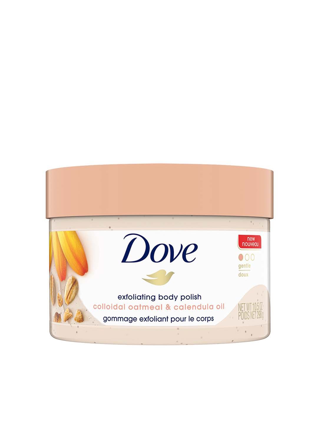 Dove Body Polish & Scrub with Lavender & Coconut Milk for Calming Nourishment - 298 g