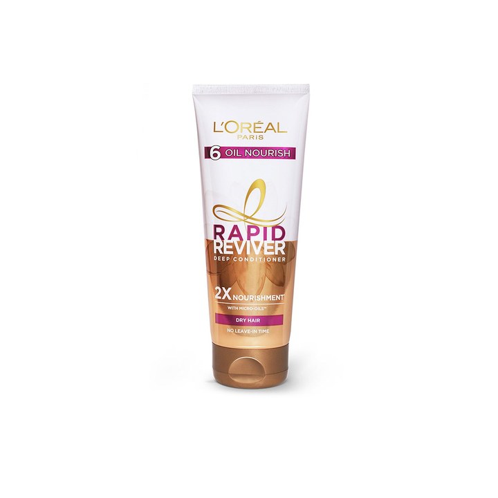 LOreal Paris Rapid Reviver 6 Oil Nourish Deep Conditioner- 180ml
