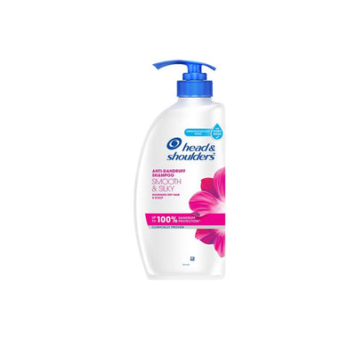 Head & Shoulders Uniseex Anti Dandruff Smooth & Silky Shampoo 650 ml