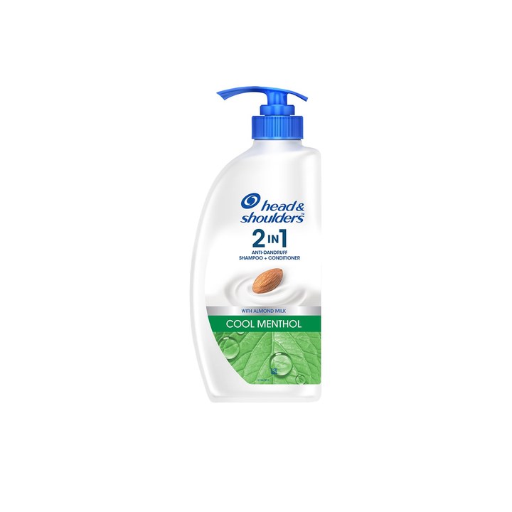 Head & Shoulders Cool Menthol 2 in1 Anti-Dandruff Shampoo & Conditioner-650 ml