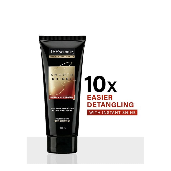 TRESemme Smooth & Shine Conditioner with Vitamin H & Silk Proteins for Smooth Hair-335 ml