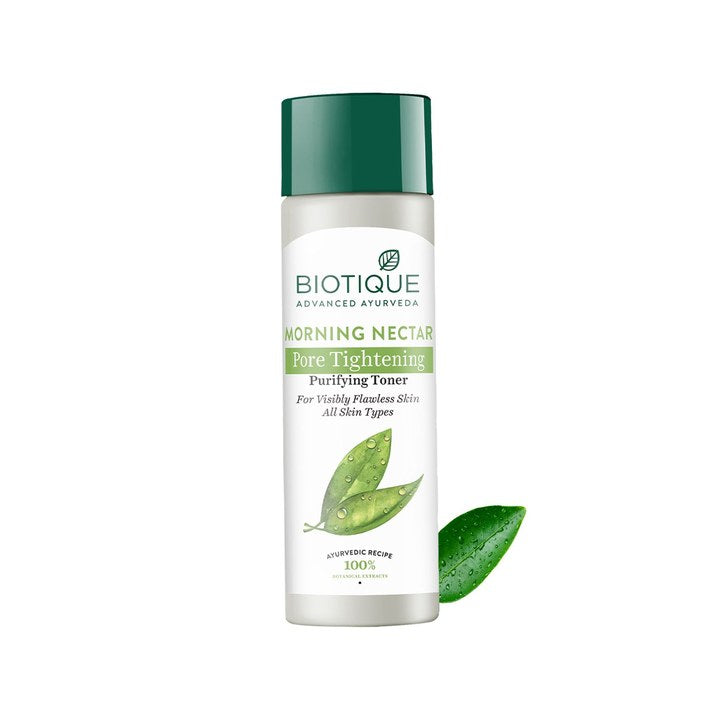 Biotique Morning Nectar Visibly Flawless Pore Tightening & Purifying Toner 120 ml