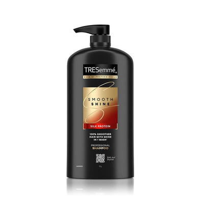Tresemme Smooth & Shine Shampoo with Vitamin H & Silk Proteins for Silky Smooth Hair- 1 L