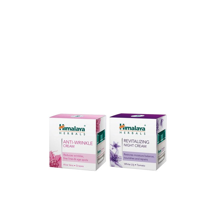 Himalaya Set of Anti-Wrinkle Cream & Revitalizing Night Cream