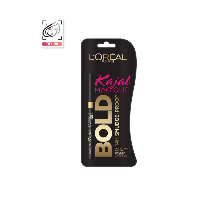 LOreal Paris Waterproof Smudge-Proof Kajal Magique - Bold, 0.35g