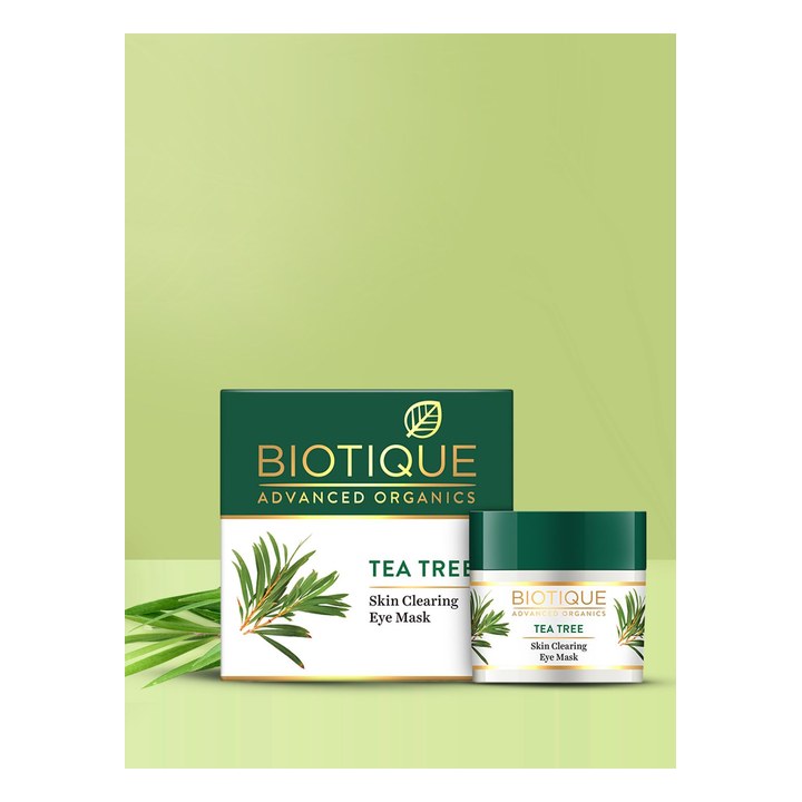 Biotique Women Advanced Organics Tea Tree Skin Clearing Eye Mask 15Gm