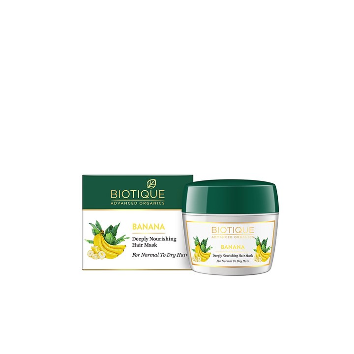 Biotique Unisex Advanced Organics Banana Deeply Nourishing Hair Mask 175 g