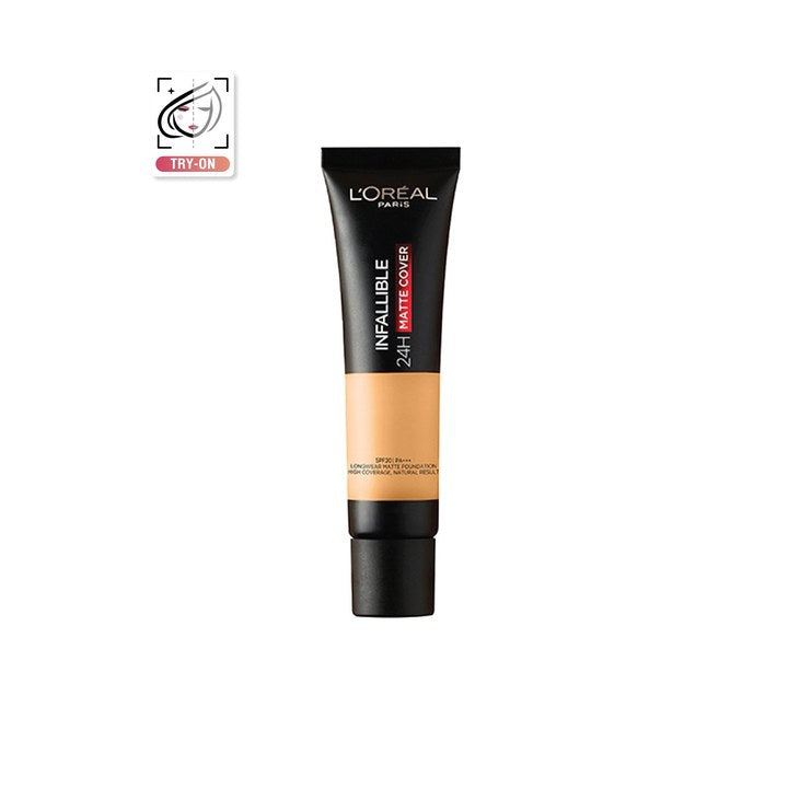 LOreal Paris Infallible 24H Matte Cover SPF20 PA+++ Foundation-Natural Vanilla 123
