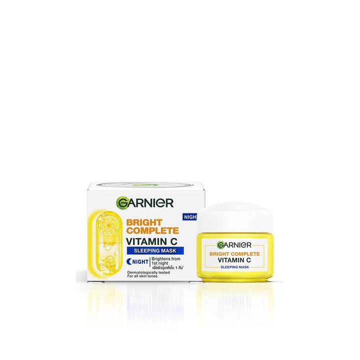 Garnier Skin Naturals Vitamin C Yoghurt Night Cream for Dark Spots - 40 g