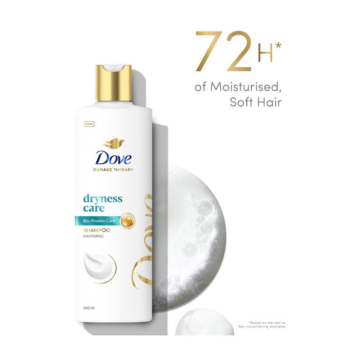 Dove Unisex Nutritive Solutions Dryness Care Shampoo- 340 ml
