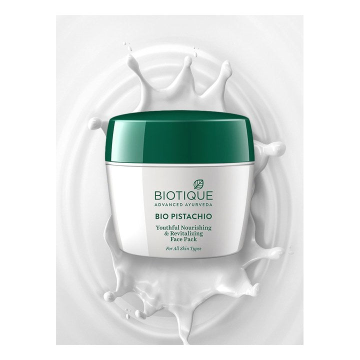 Biotique Bio Pistachio Youthful Nourishing & Revitalizing Sustainable Face Pack