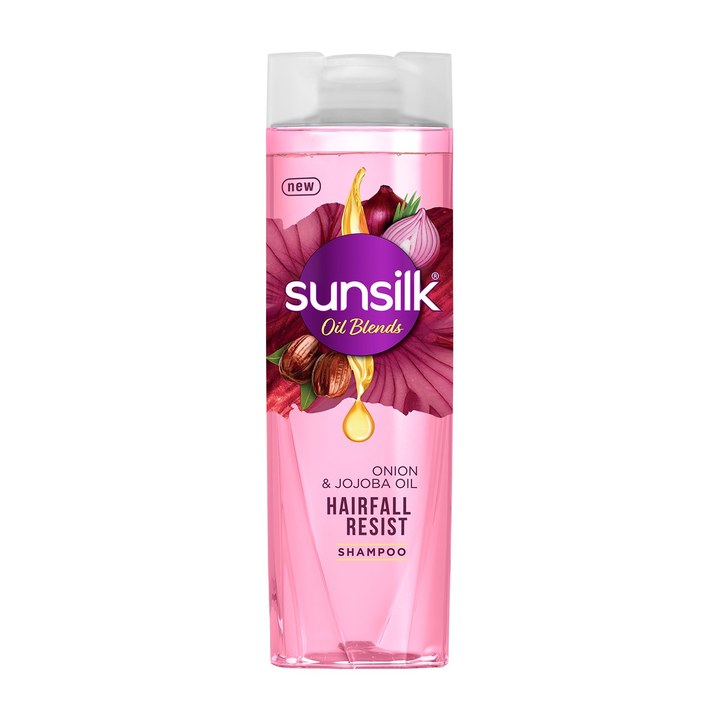 Sunsilk Onion & Jojoba Oil Hairfall Shampoo for Long & Strong Hair - 195 ml