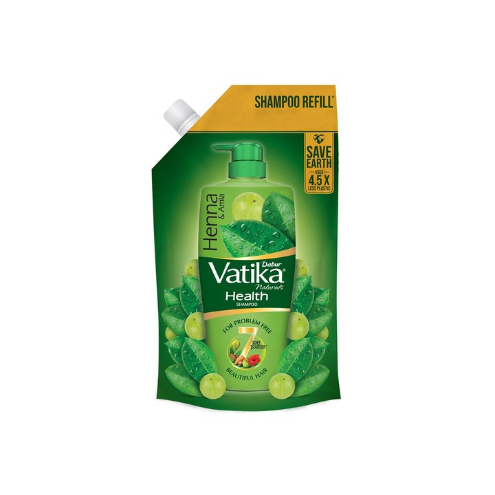 Dabur Vatika Health Shampoo With 7 Natural Ingredients - 1L