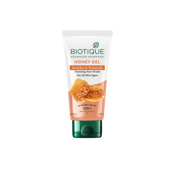 Biotique Honey Gel Soothe & Nourish Foaming Face Wash - 150ml