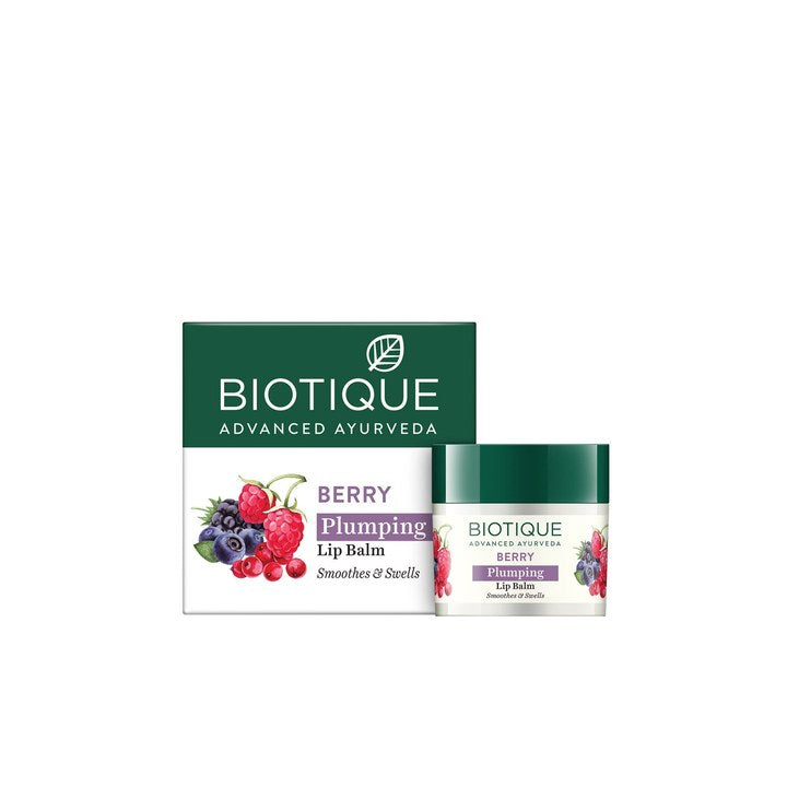 Biotique Berry Plumping Lip Balm To Reduce Pigmentations & Instantly Plump - 12g