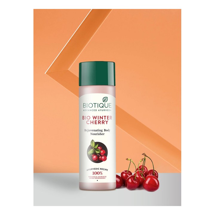Biotique Bio Winter Cherry Rejuvenating Body Nourisher 190 ml