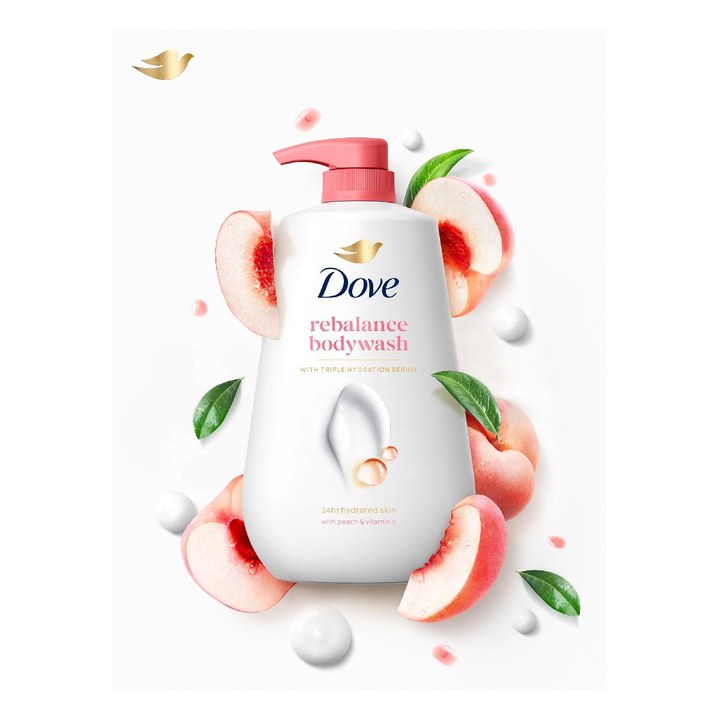 Dove Revitalizing Bodywash with Triple Hydration Serum - 825ml