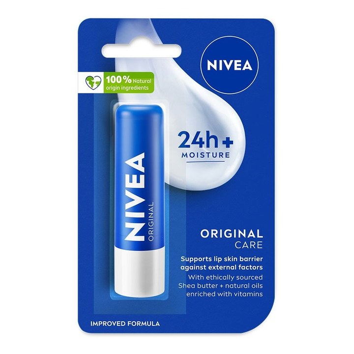 Nivea Original Care Lip Balm 4.8g