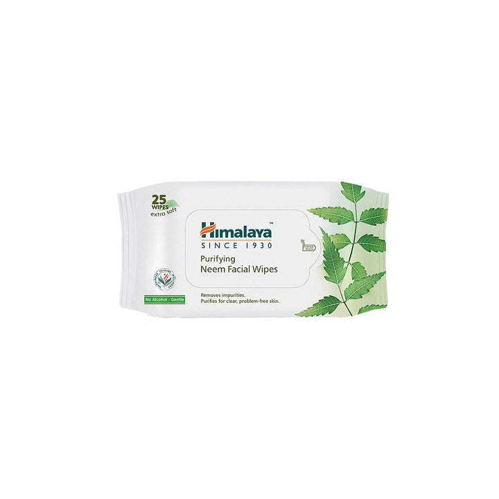 Himalaya Purifying Neem Extra Soft Facial Wipes - 25 Pulls