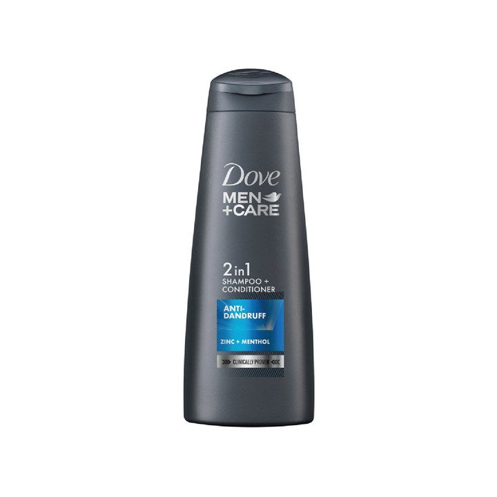 Dove Men +Care Anti-Dandruff 2-in-1 Shampoo + Conditioner with Zinc & Menthol - 340ml
