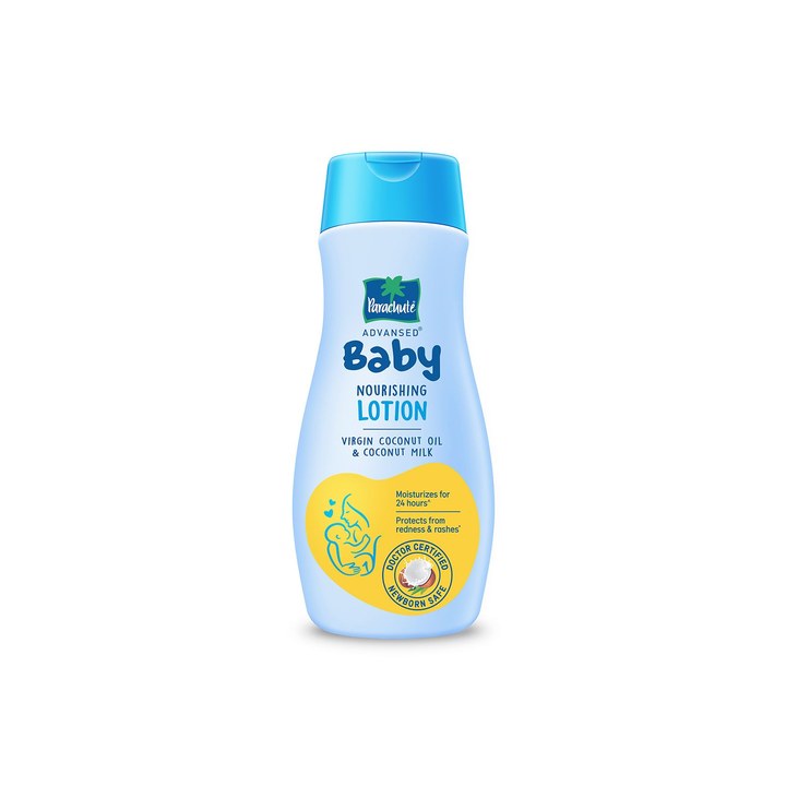 Parachute Advansed Baby Nourishing Lotion with Virgin Coconut Oil & Coconut Milk - 200ml