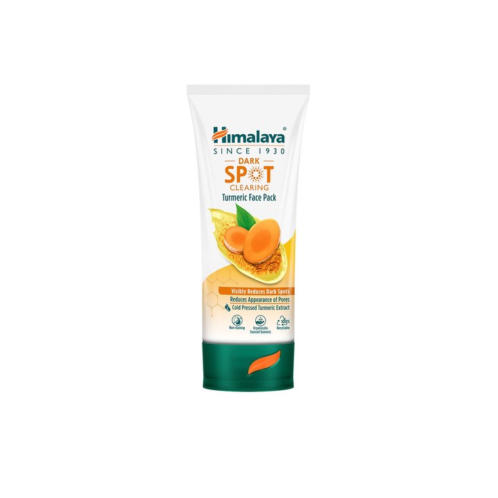 Himalaya Dark Spot Clearing Turmeric Face Pack To Reduce Dark Spots & Pores - 50g